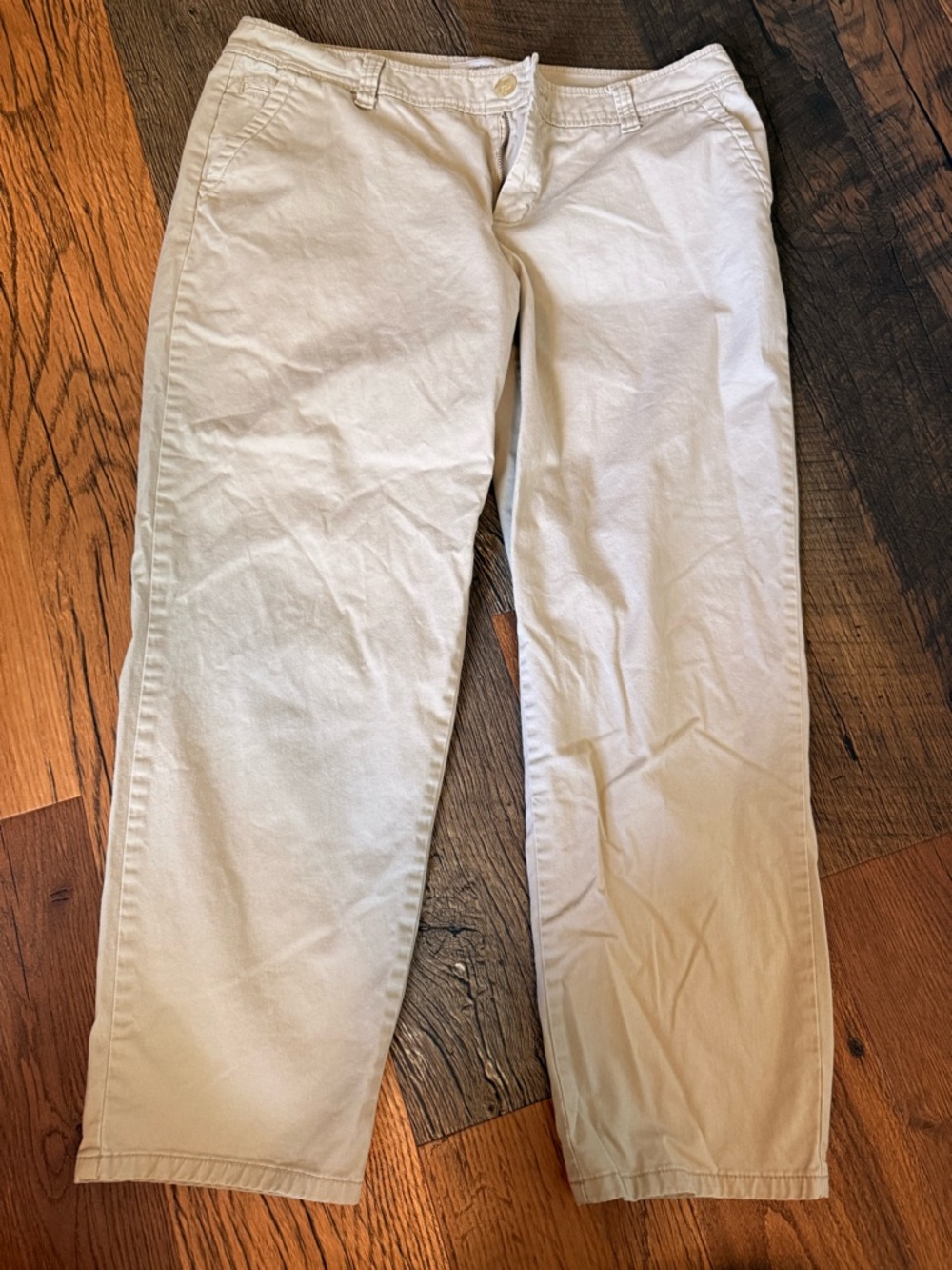 Women’s  Casual Cotton Chinos - Khaki